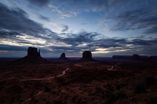 Pôr Sol Arizona — Fotografia de Stock