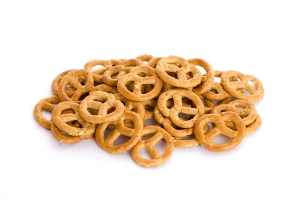Heap of pretzels — Stock Photo, Image