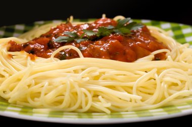 domates soslu makarna