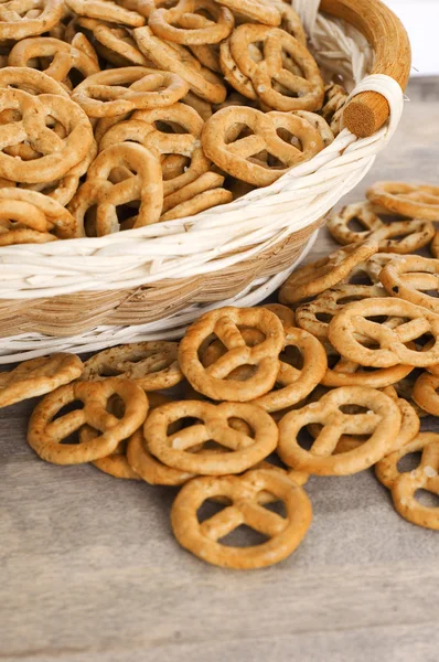 Tas de bretzels — Photo