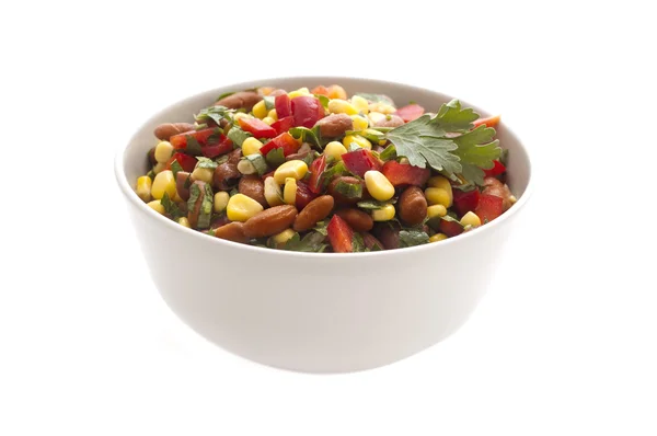 Salad with beans and corn — Stock Photo, Image