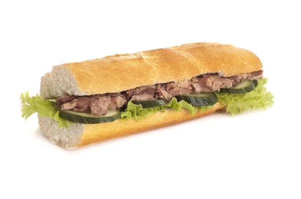 Tonijn sandwich — Stockfoto