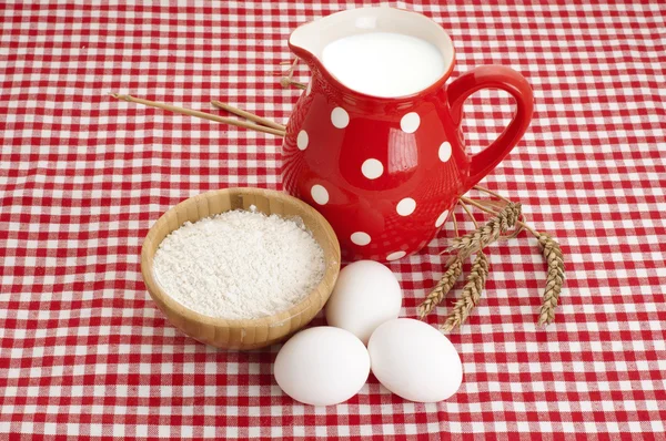 Ingredientes para panificação — Fotografia de Stock