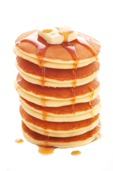 Deliziosi pancake Fotografia Stock