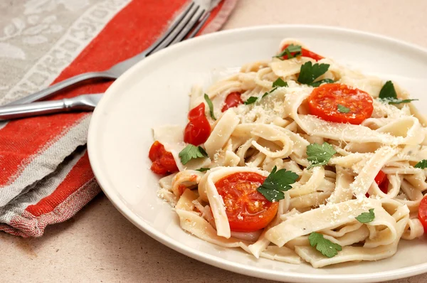 Tagliatelle fatte in casa — Foto Stock