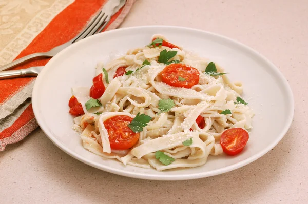 Tagliatelle fatte in casa — Foto Stock