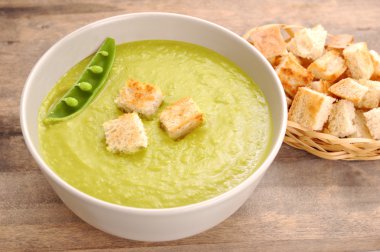 yeşil sebze çorbası