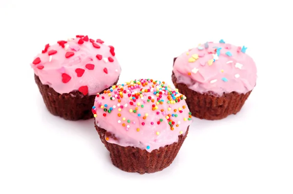 Chocolate cupcakes — Stock Photo, Image