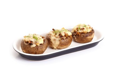 Doldurulmuş mantar.