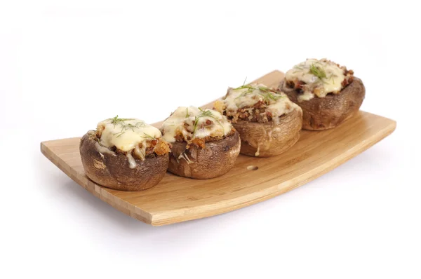 Stuffed mushrooms — Stock Photo, Image