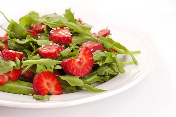 Insalata con fragola — Foto Stock