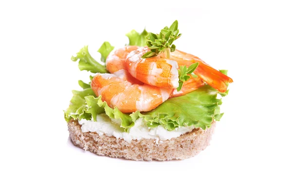 Shrimps appetizer — Stock Photo, Image