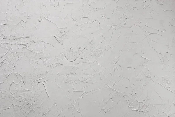 White gypsum plastered wall, cement textured background — Zdjęcie stockowe