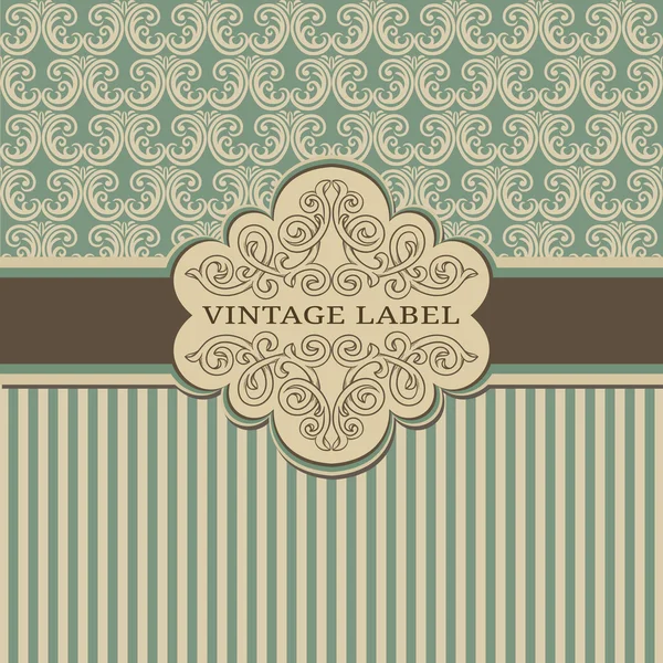 Fondo vintage — Vector de stock