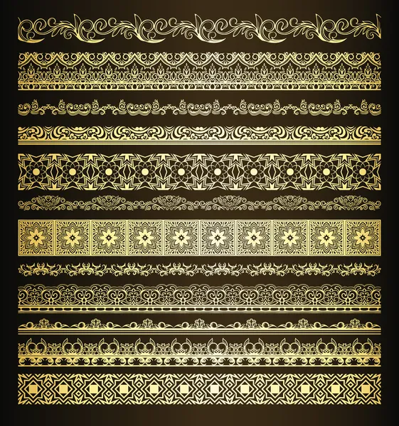 vintage kenarlık kümesi