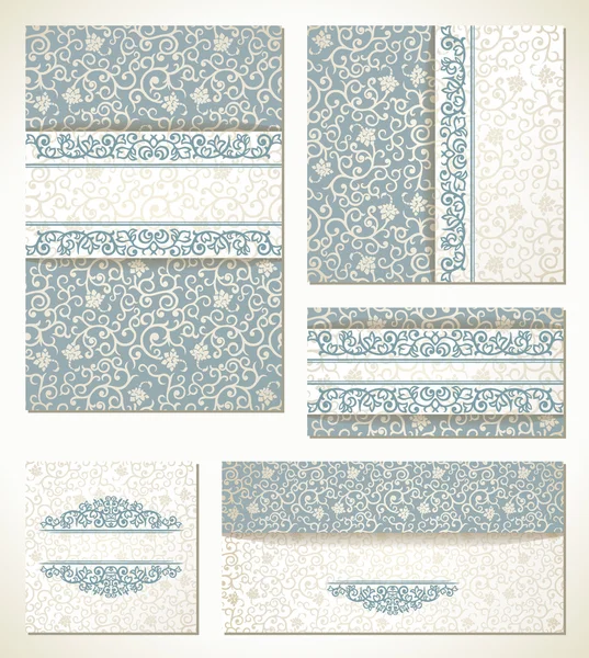 Vintage seamless pattern — Stock Vector