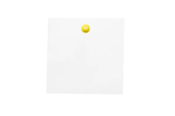 Almofada de nota única forma retangular — Fotografia de Stock