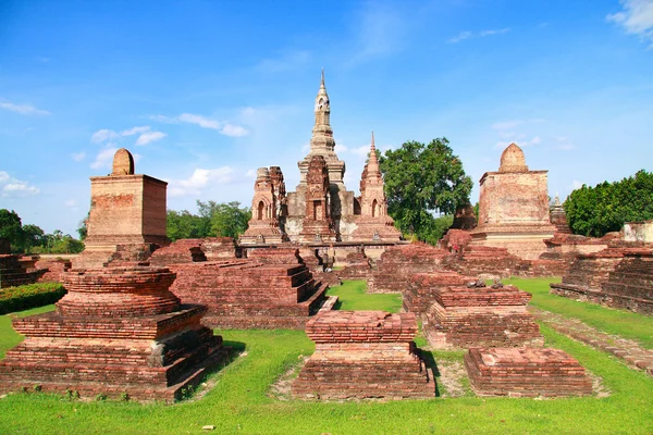 Tempio di Mahathat, Thailandia — Foto Stock