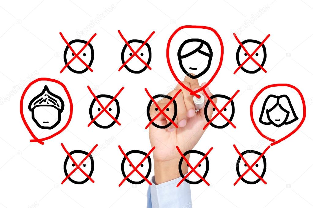 Recrutement Et Rejet De La Personne Au Travail Image Libre De Droit Par Happystock C 39737971