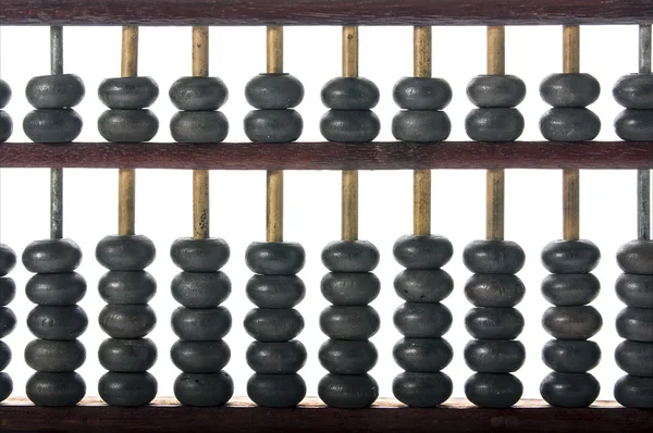Oude houten abacus — Stockfoto