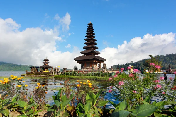 Pura ulun danu templo — Fotografia de Stock