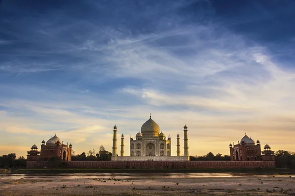 Taj Mahal, Agra, Índia — Fotografia de Stock