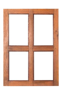 ahşap pencere dikdörtgen 