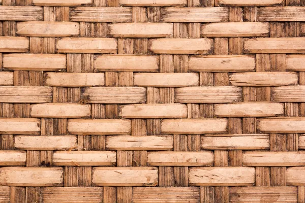 Wicker woven rattan pattern — Stock Photo, Image