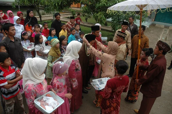 West Java tradicional boda ceremonial —  Fotos de Stock