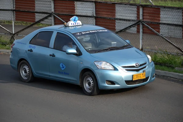 Kék madár taxi — Stock Fotó