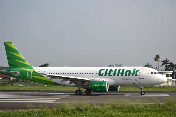 Avión Citilink — Foto de Stock