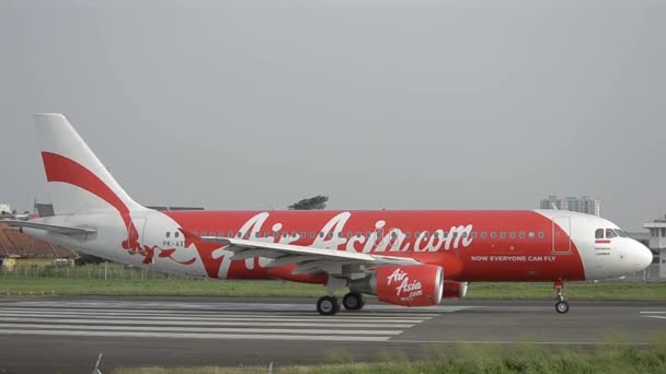 Air asia flyg — Stock video