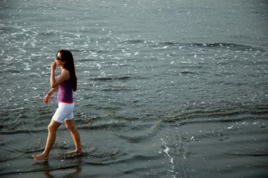 insanlar kuta Beach