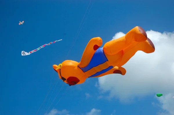 Pangandaran international kite festival — Stock Photo, Image