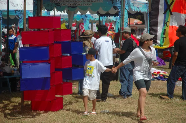 Participant booth — Stock Photo, Image