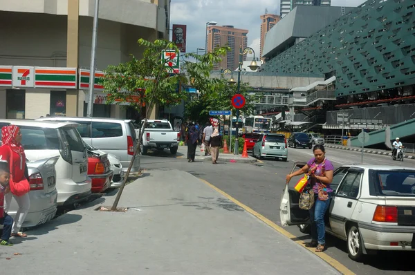 Kuala Lumpur traffico stradale — Foto Stock