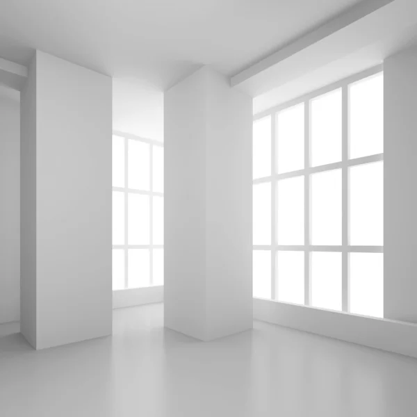 Prázdné místnosti interiér — Stock fotografie