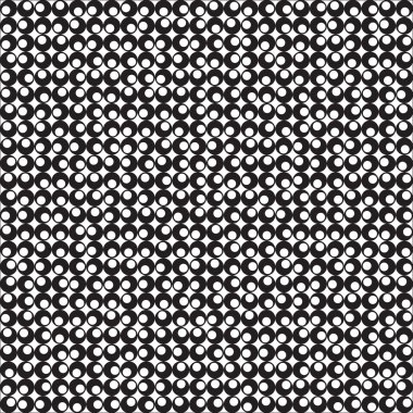 Tek renkli geometrik desen