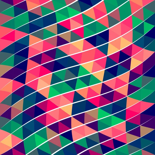 Modèle abstrait de triangle pixel — Image vectorielle