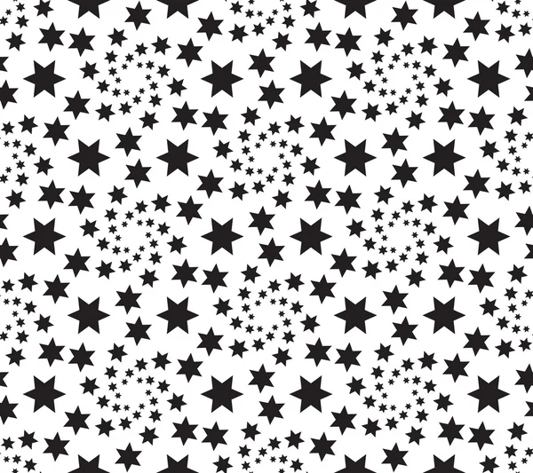Star Monochrome Background — Stock Vector