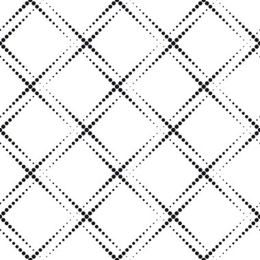 Tek renkli geometrik desen