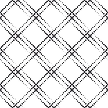 Tek renkli geometrik desen