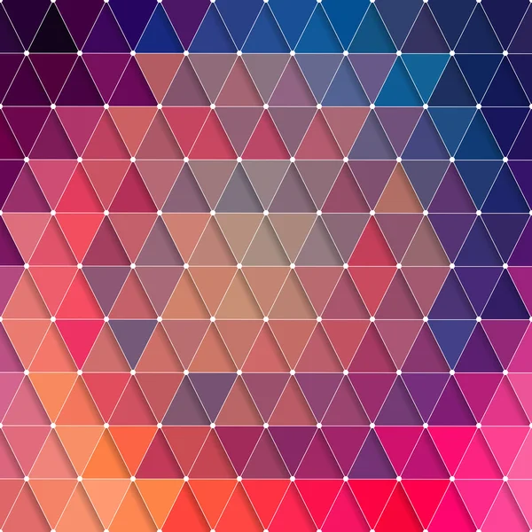 Triangles Pattern — Stock Vector