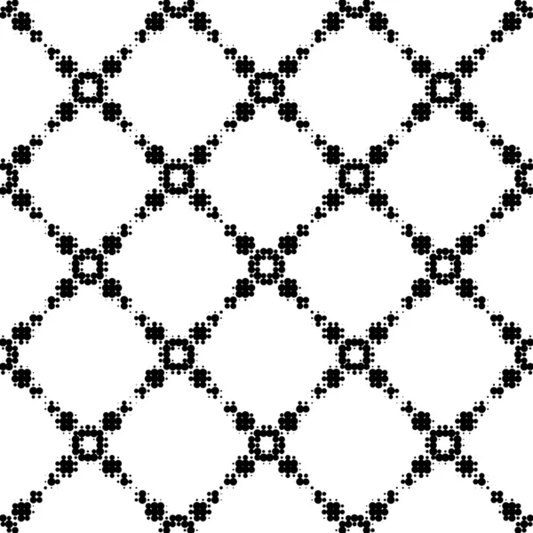 Monochrome Halftone Pattern — Stock Vector