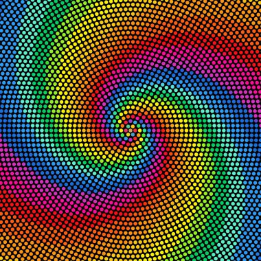 Renk tekerleği desen