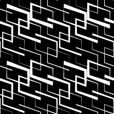 Kusursuz monokrom deseni