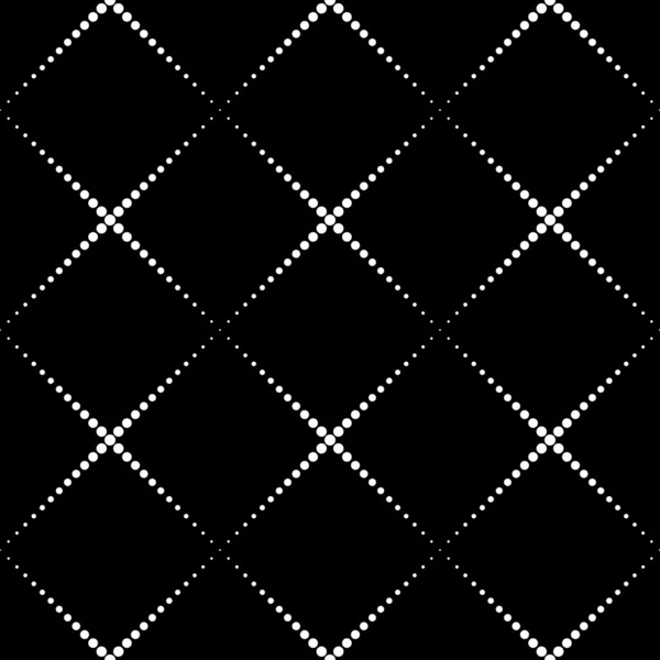 Seamlees 白黒幾何学的な背景 — ストックベクタ