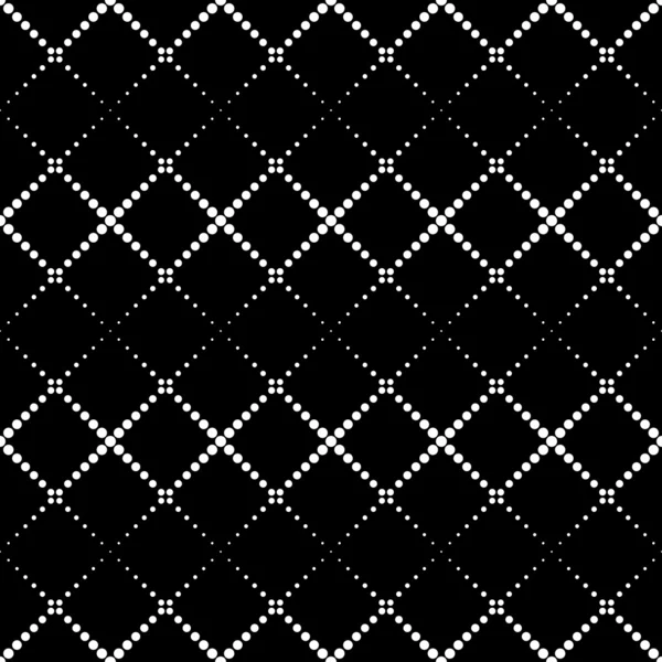 シームレスなモノクロの幾何学的な背景 — ストックベクタ