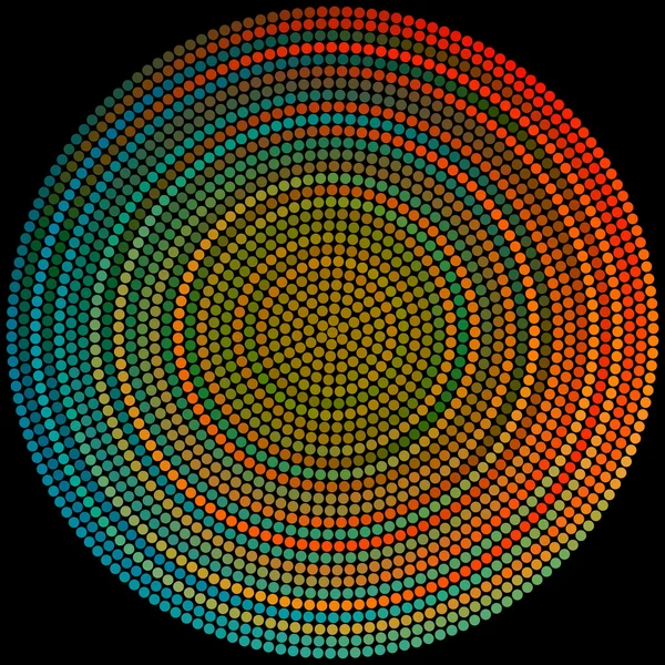 Cercle Contexte — Image vectorielle