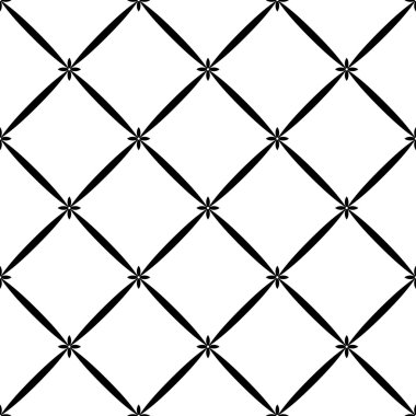 Kusursuz monokrom deseni